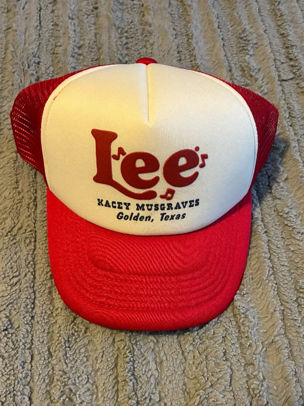 LEE x KACEY MUSGRAVES TRUCKER HAT-ADJUSTABLE-NWT!